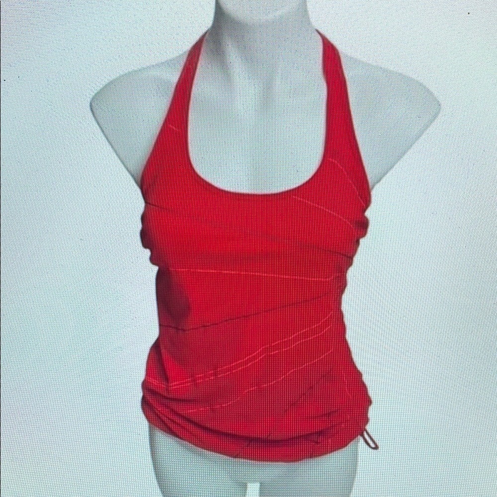 Red Women's Halter Top